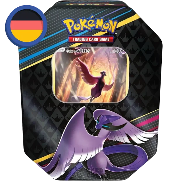 Pokemon Zenit der Könige Tin Box (DE) Galar Arktos