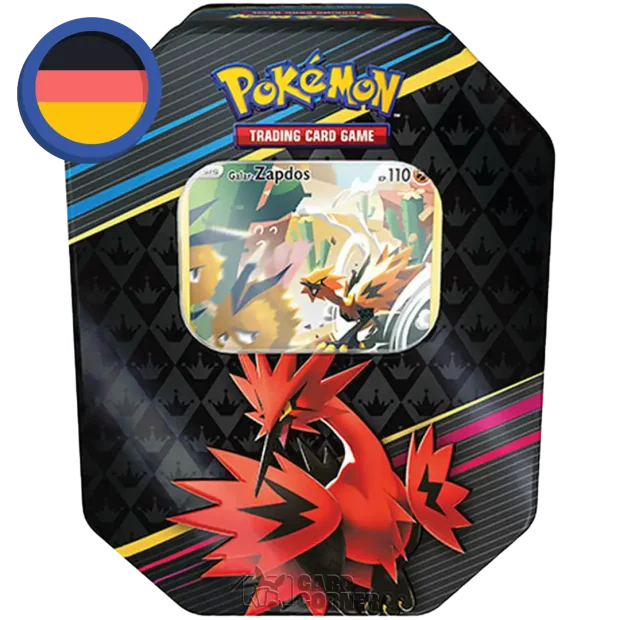 Pokemon Zenit der Könige Tin Box (DE) Galar Zapdos