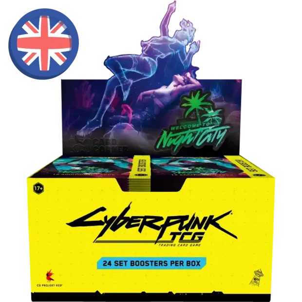 Cyberpunk Welcome To Night City Display (EN)