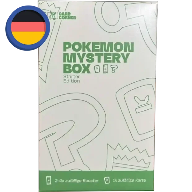Card-Corner Pokemon Mystery Box (DEUTSCH) - Starter Edition