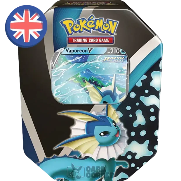 Pokemon Fall 2021 Tin Box (EN) Vaporeon V