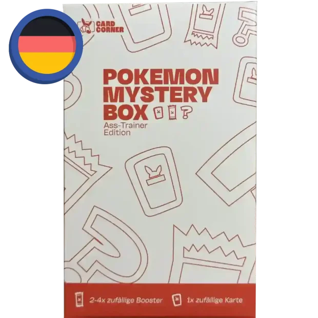 Card-Corner Pokemon Mystery Box (DEUTSCH) - Ass-Trainer Edition
