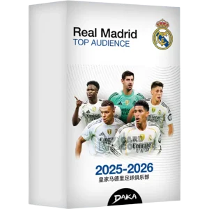 Daka 2025-26 Real Madrid Top Audience Hobby Box