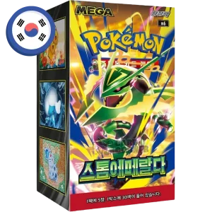 Pokemon Storm Emeralda Display (Koreanisch)