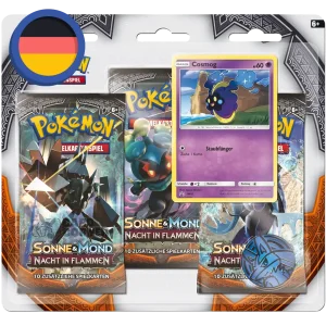 Pokemon Nacht in Flammen 3-Pack Blister