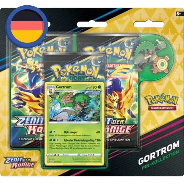 Pokemon Zenit der Könige Pin Kollektion Gortrom