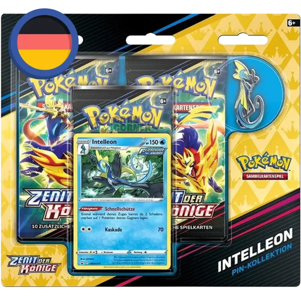 Pokemon Zenit der Könige Pin Kollektion Intelleon