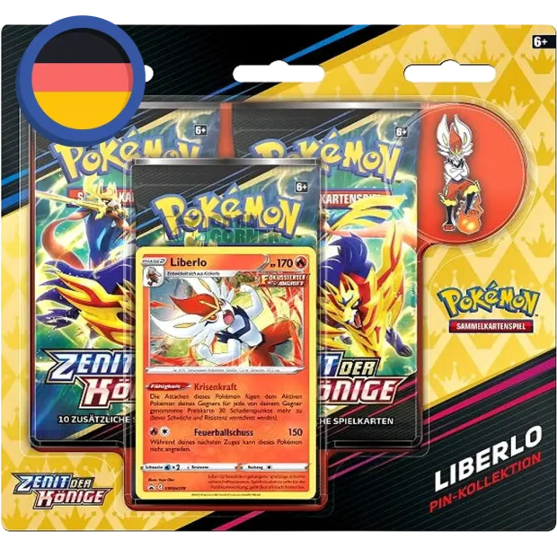 Pokemon Zenit der Könige Pin Kollektion Liberlo