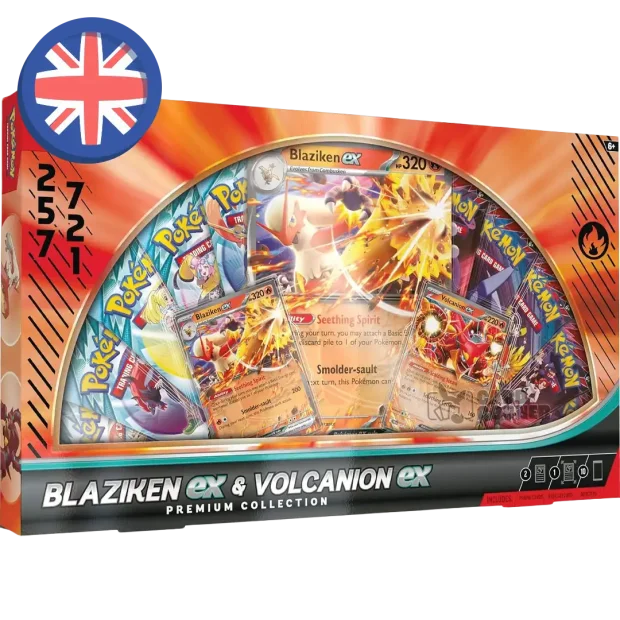 Pokemon Blaziken EX & Volcanion EX Premium Collection (EN)