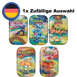 Pokemon Farbenfrohes Paldea Mini Tin (DE) ZUFÄLLIG