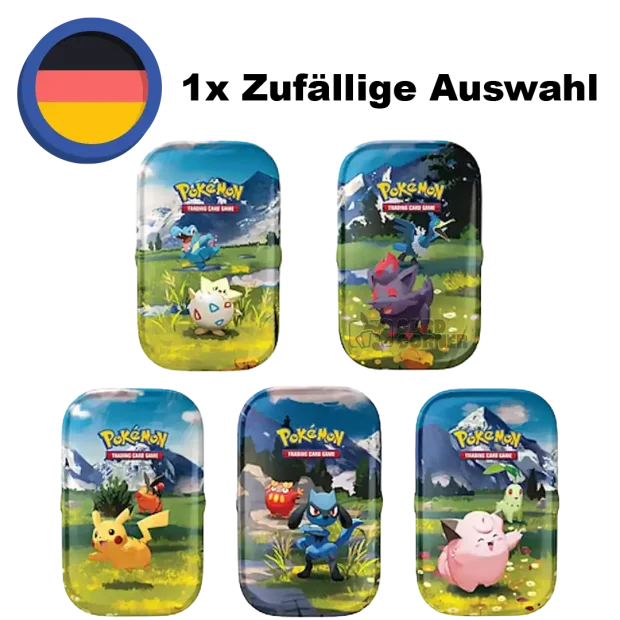 Pokemon Erhabene Helden Mini Tin ZUFÄLLIG