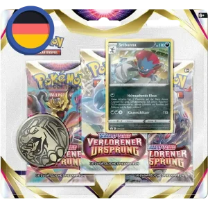 Pokemon Verlorener Ursprung 3-Pack Blister