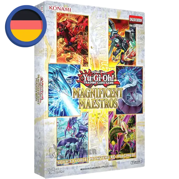 Yugioh Magnificent Maestros Box Deutsch