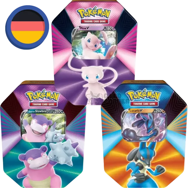 Pokemon V-Forces Tin Box (DE)