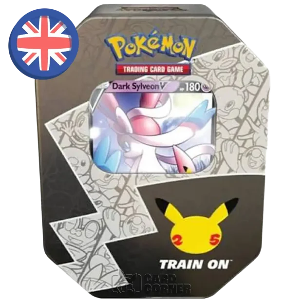 Pokemon Celebrations Dark Sylveon V Tin Box (EN)