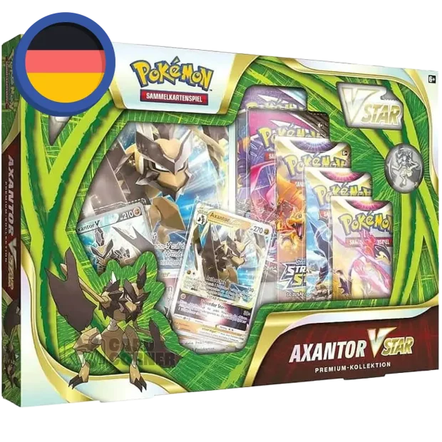 Pokemon Axantor VSTAR Premium Kollektion (DE)