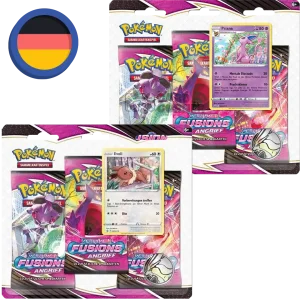 Pokemon Fusionsangriff 3-Pack Blister
