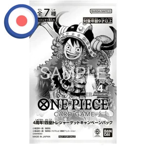 One Piece 4th Anniversary Treasure Campaign Promo Pack (JP)