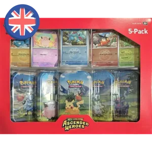 Pokemon Ascended Heroes Costco Mini Tin 5-Pack