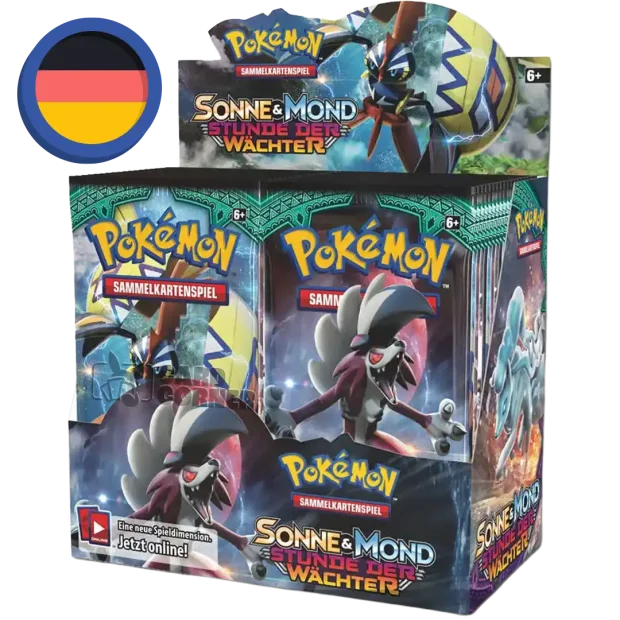 Pokemon Stunde der Wächter Display