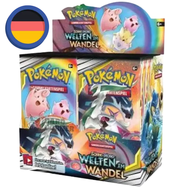 Pokemon Welten im Wandel Display