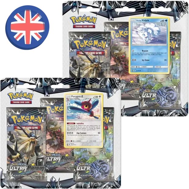 Pokemon Ultra Prism 3-Pack Blister (EN)