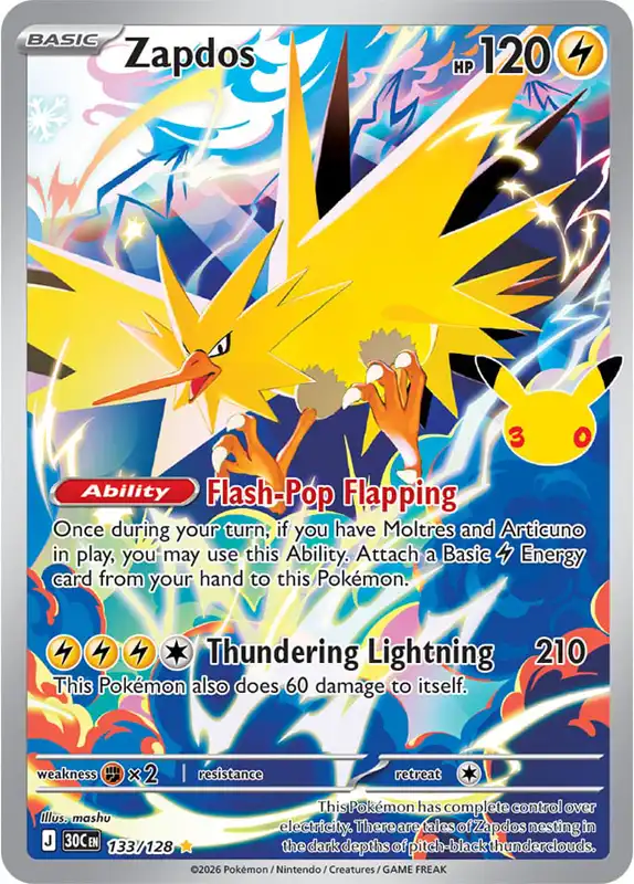 30 Jahre Zapdos 133