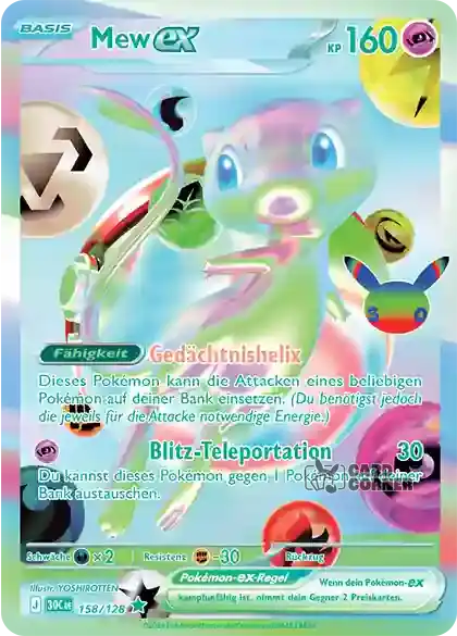 30 Jahre Mew ex 158